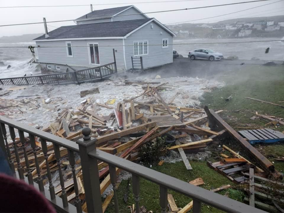 Hurricane Fiona destruction