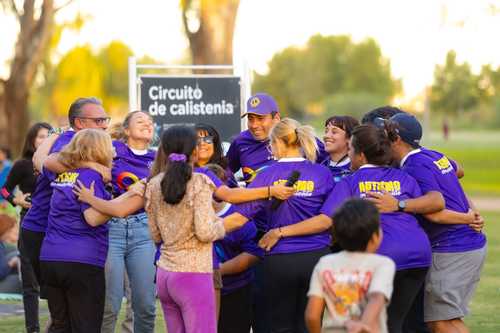 Inclusive celebration at the Junín Autismo Autism Awareness event