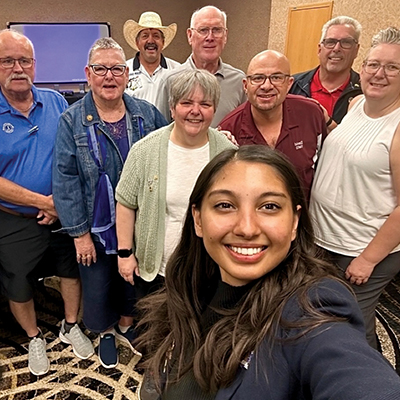 Lions volunteering for diabetes screening