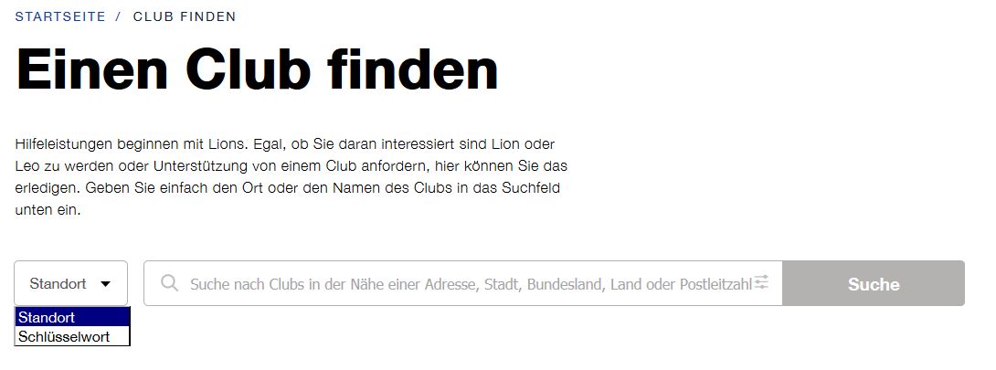 Club Locator