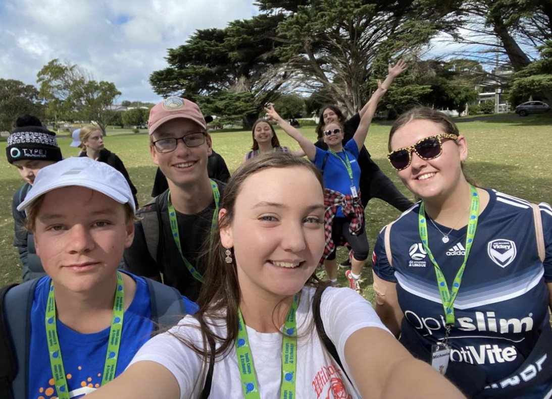 campers enjoying outside activities
