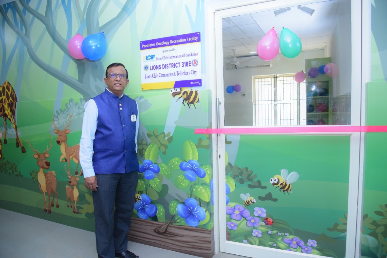 children's library built with the help of District 318-E
