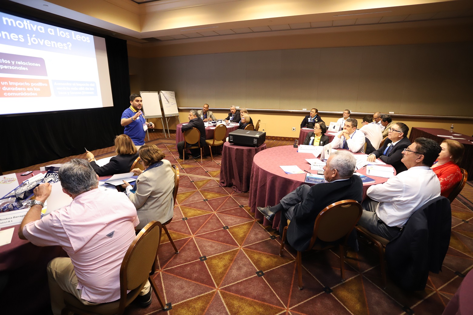 Leos present to Lions in Las Vegas
