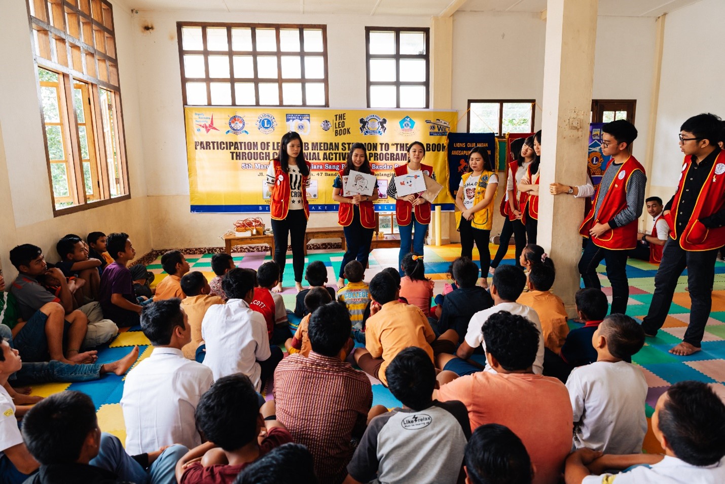 Medan Stallion Leo Club in Indonesia (District 304-A2).