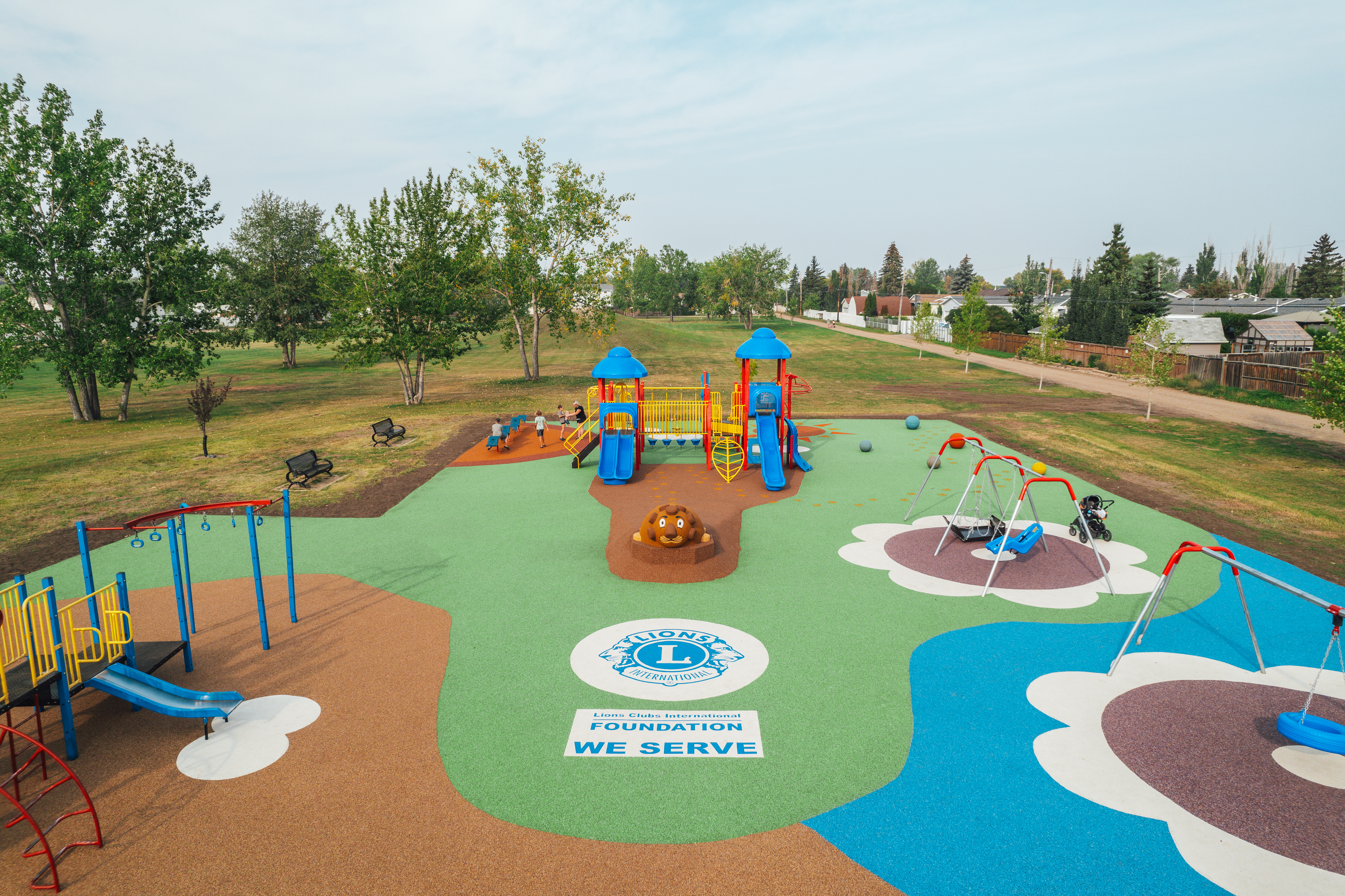 Mobility Park, el parque de los Leones accesible para personas con movilidad reducida.