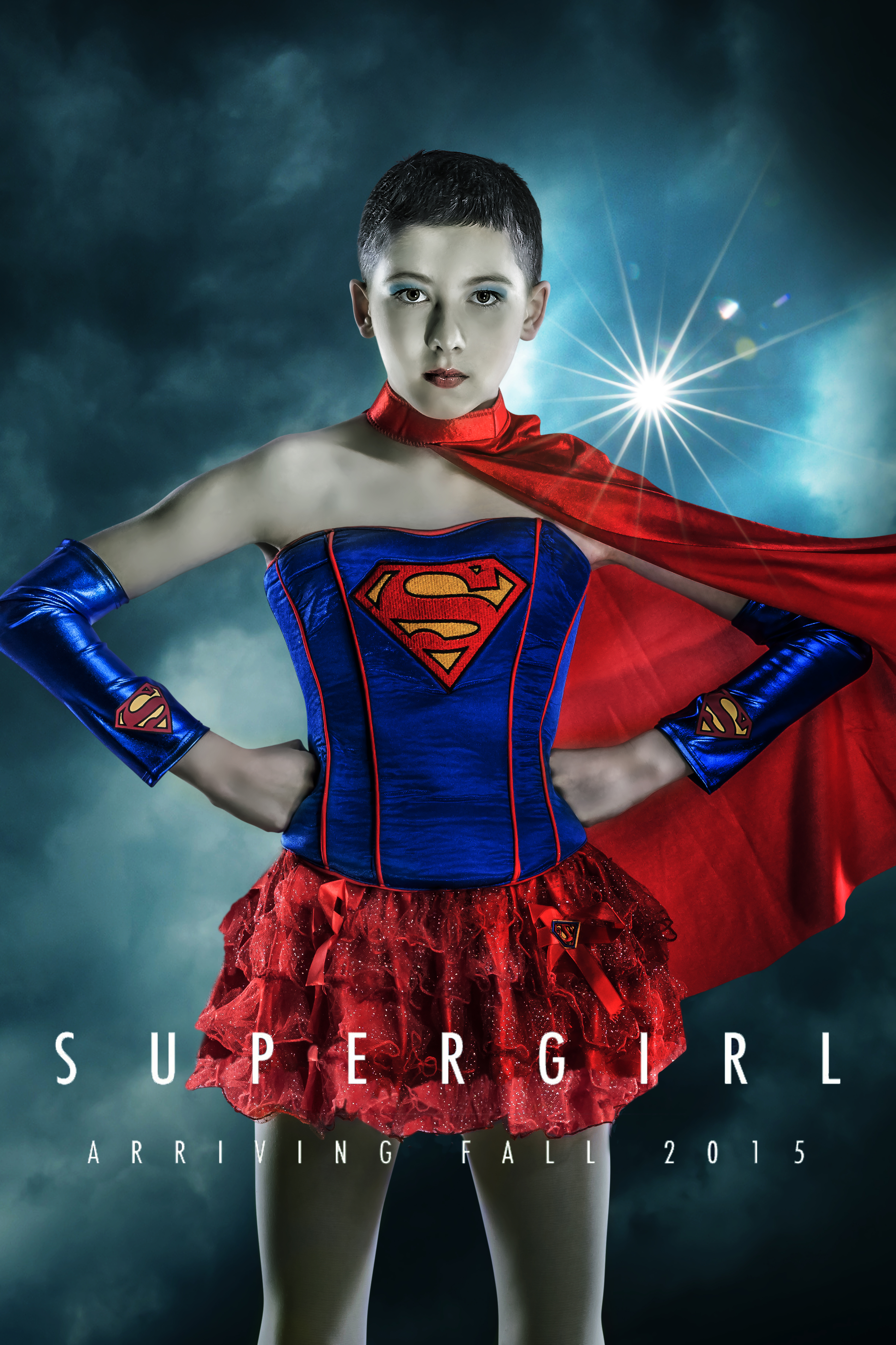 Jill as Supergirl