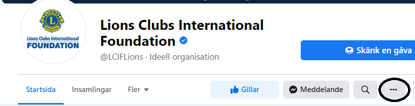 Bild som visar var de tre punkterna finns på sidan