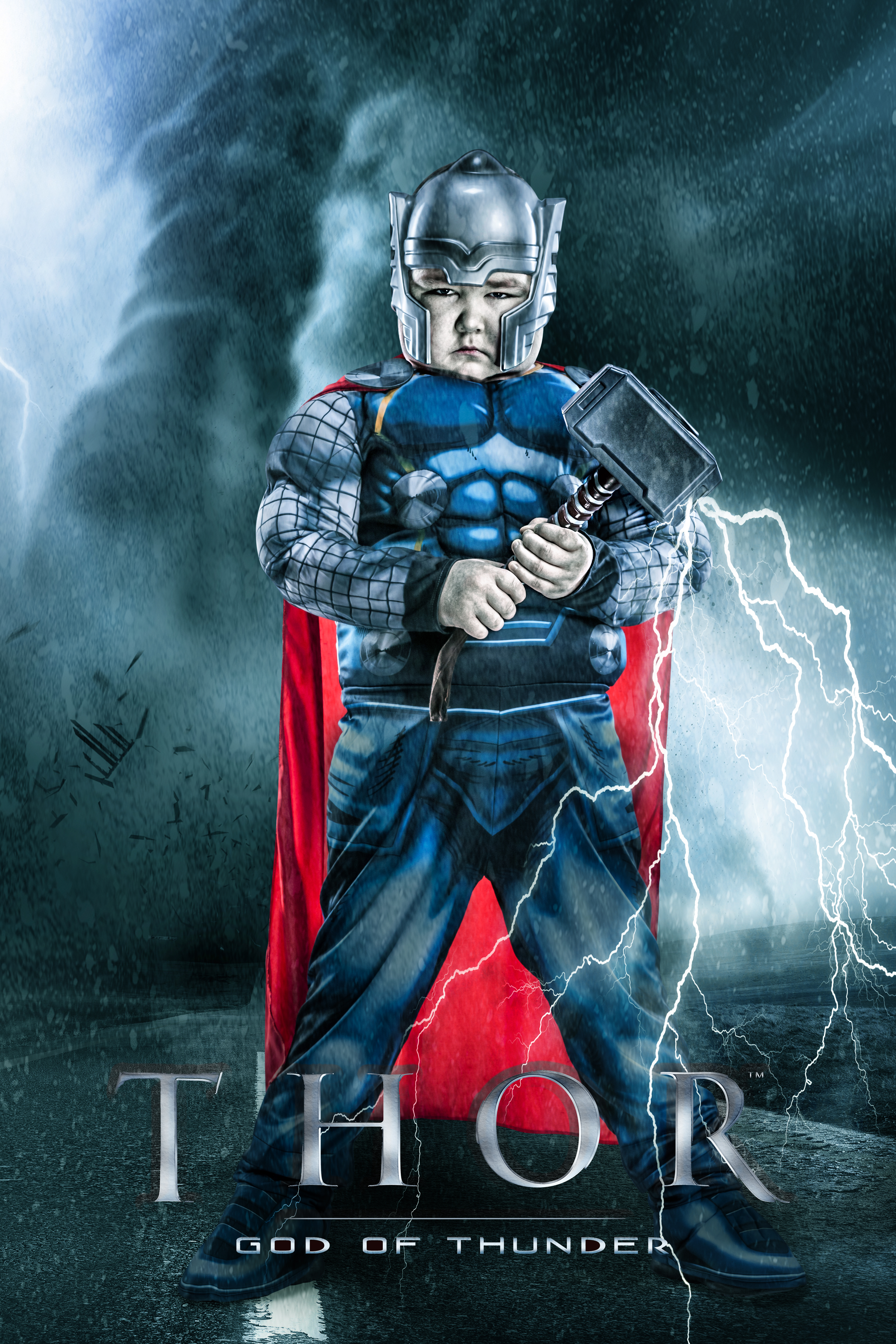 Tristan as Thor
