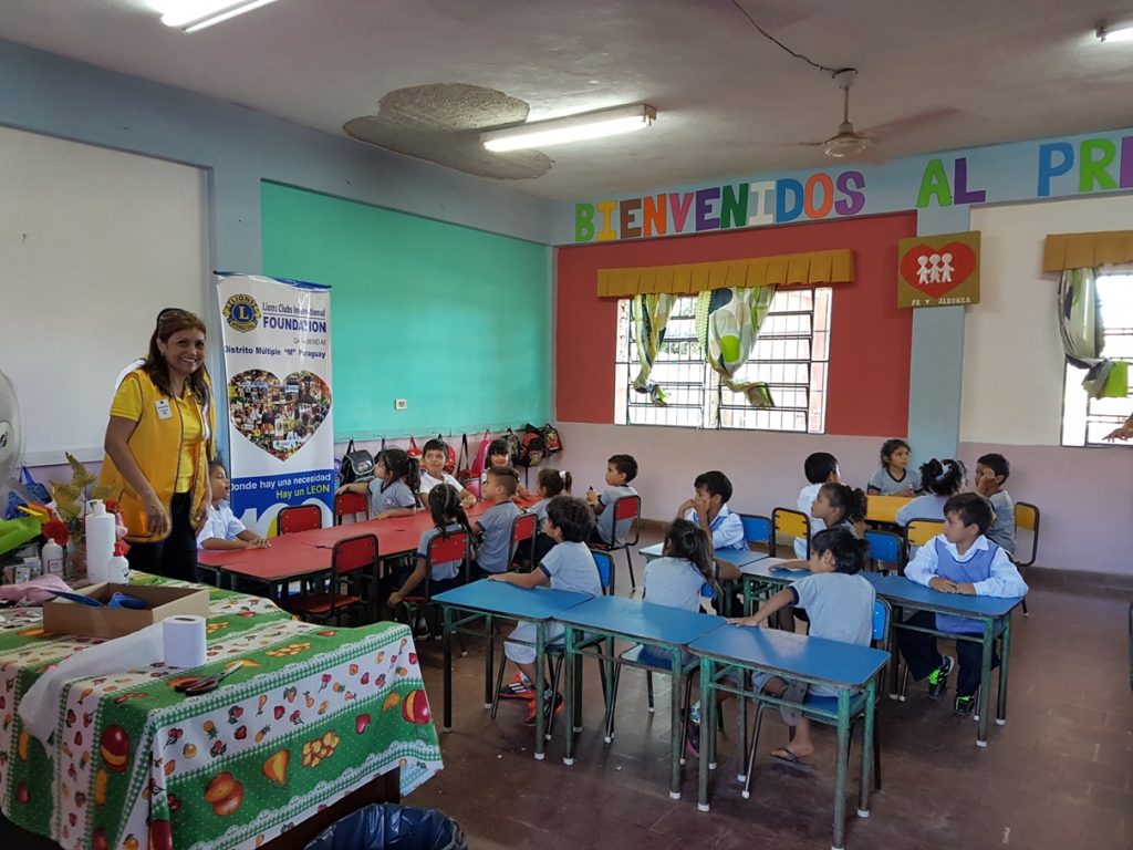 Lions of Paraguay are determined to make education a reality for children there